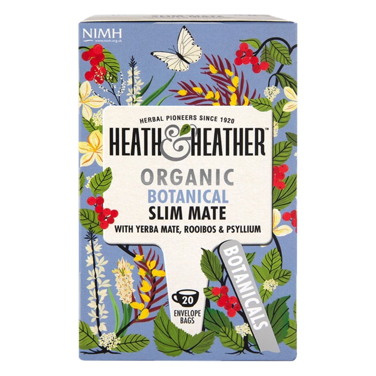 Heath & Heather Organic Slim Tea 20 Tea Bags 40g