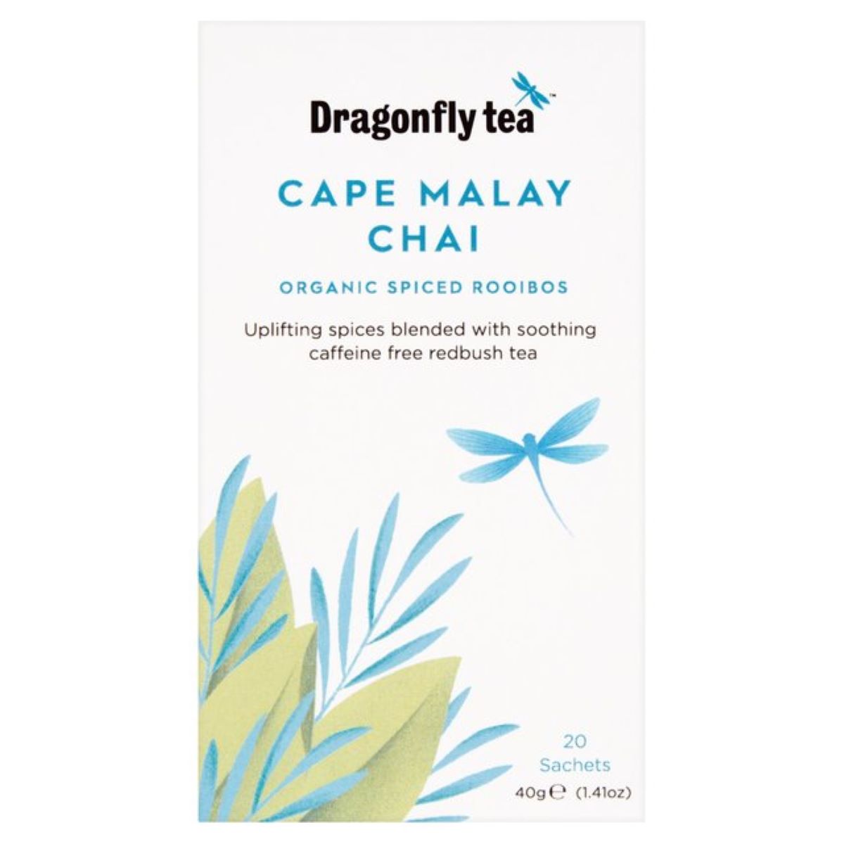 Dragonfly Organic Rooibos Chai Tea Bags 20 per pack 40g
