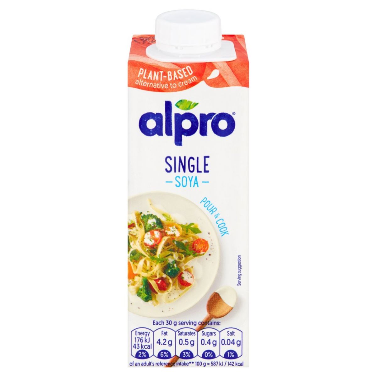 Alpro Soya Single Cream Alternative 250ml