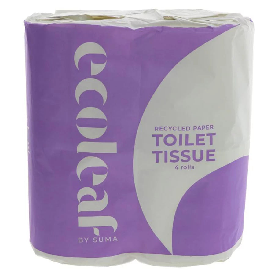 Ecoleaf Recycled Paper Toilet Tissue 4Pack