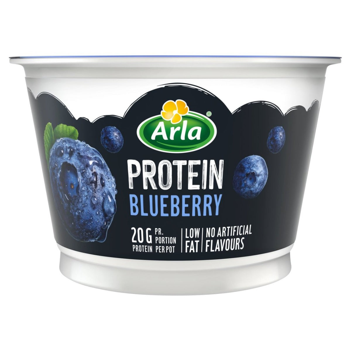 Arla Protein Yogurt Blueberry Low Fat 200g