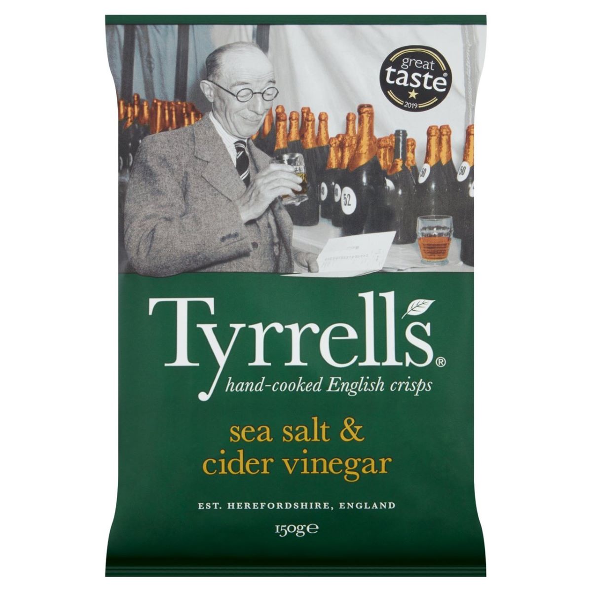Tyrrells Sea Salt & Cider Vinegar 150g