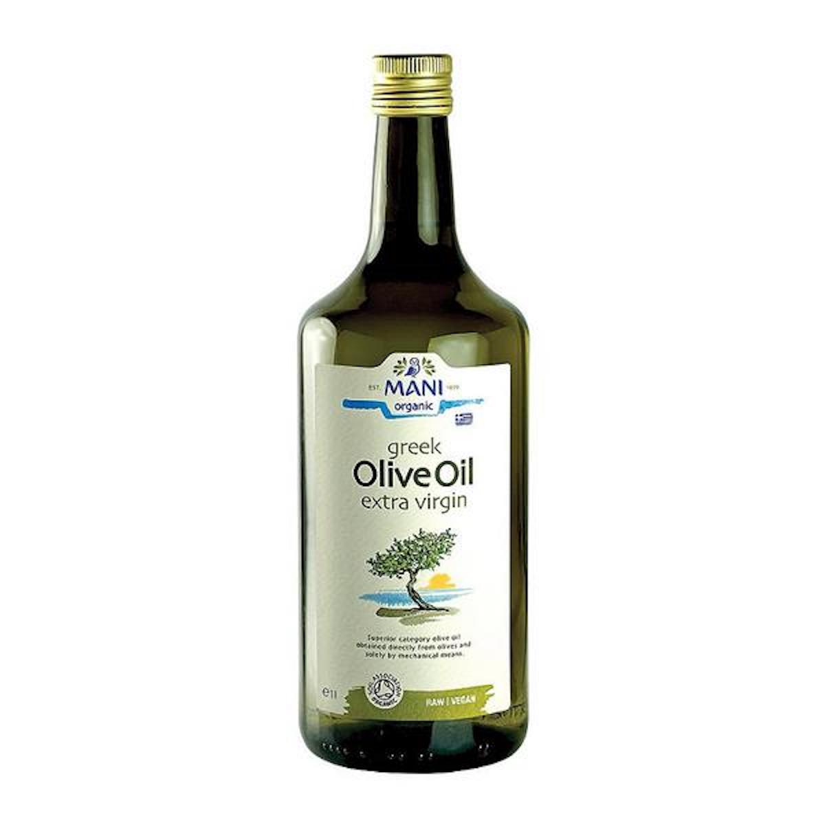 Mani Organic Greek Olive Oil Extra Virgin 1L