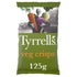 Tyrrells Parsnip, Beetroot & Carrot Veg Crisps with Sea Salt 125g