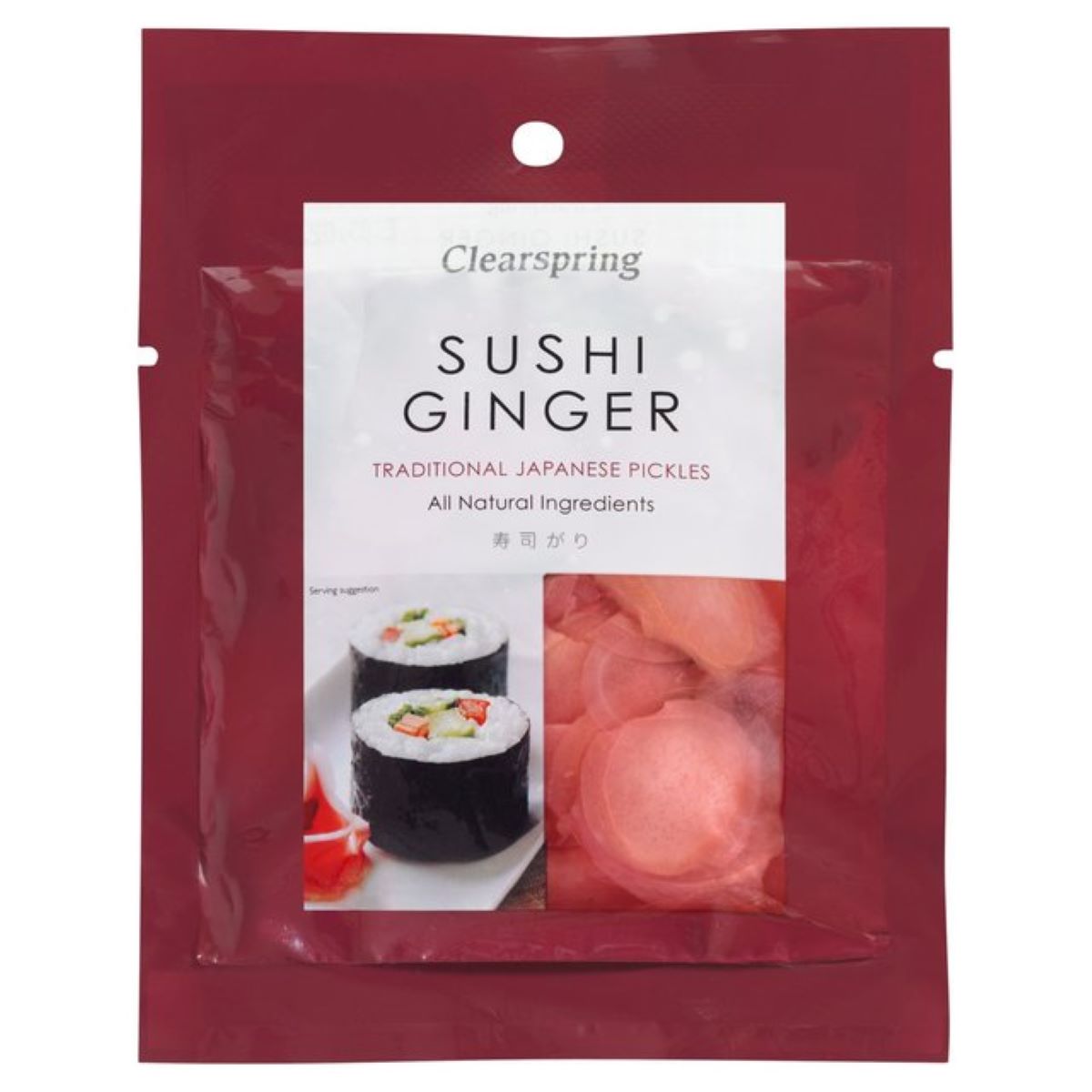 Clearspring Sushi Pickled Ginger 105g