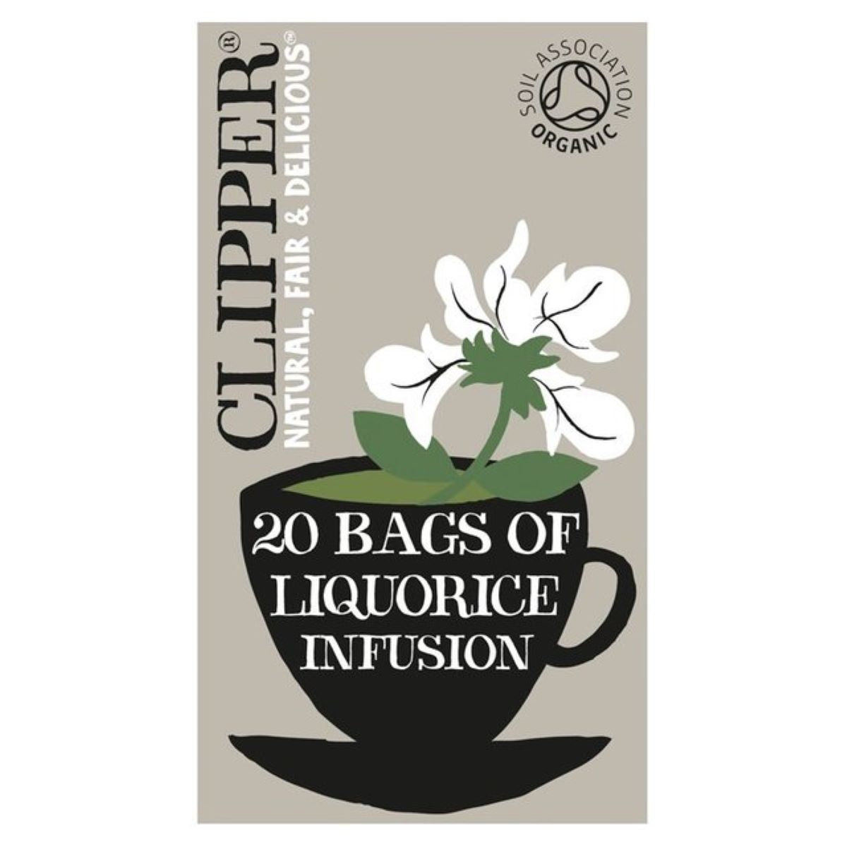 Clipper Organic Liquorice Teabags 20 per pack 40g