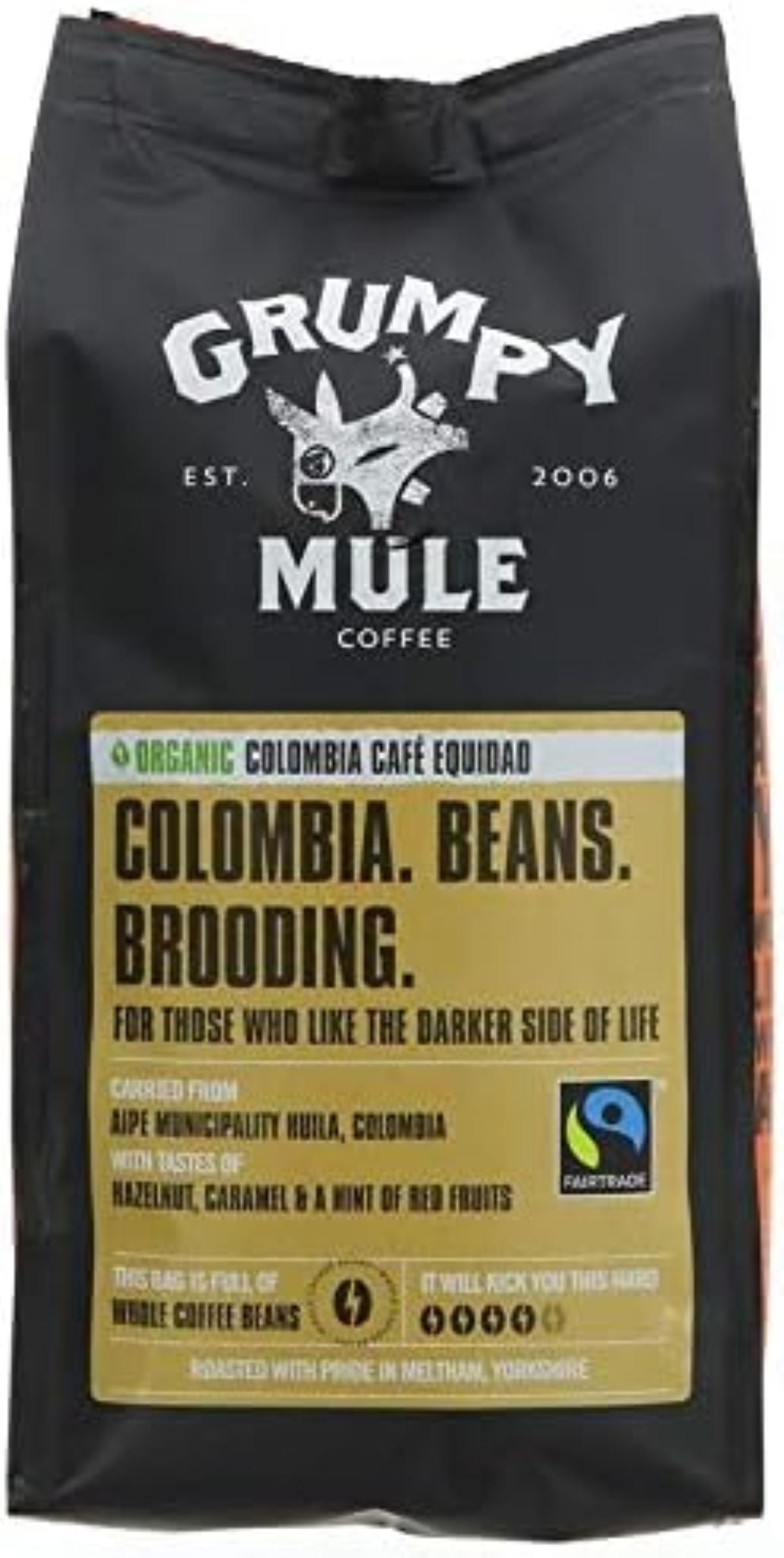 Grumpy Mule | Cafe Equidad - Colombia. Beans 227g