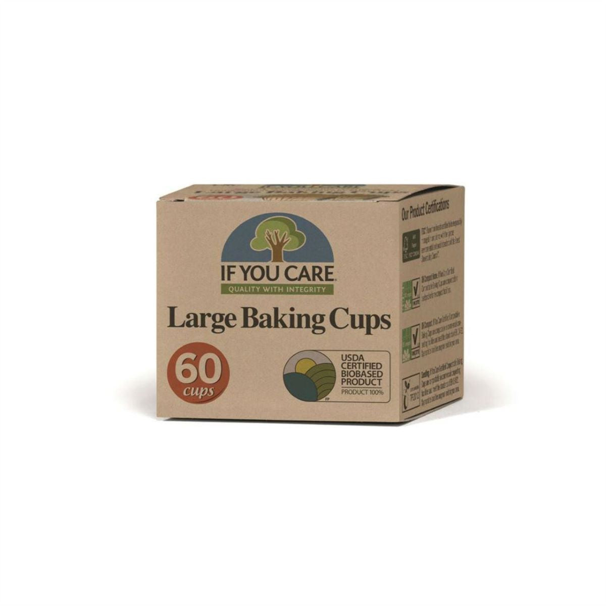 If You Care Large Cupcake Cases 60s