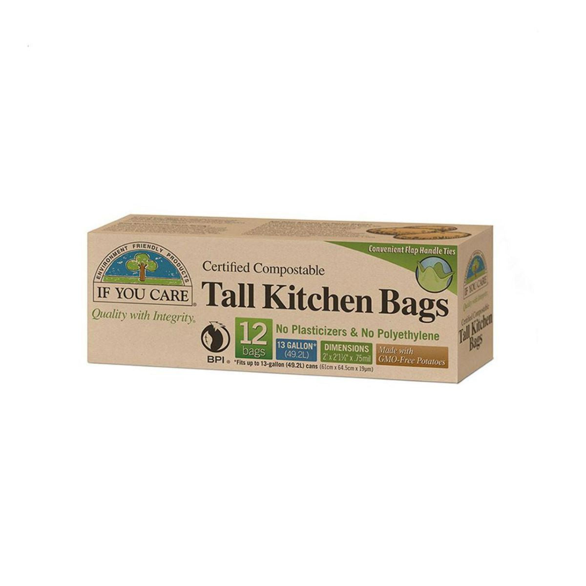 If You Care Compostable Tall Kitchen Bags 12s