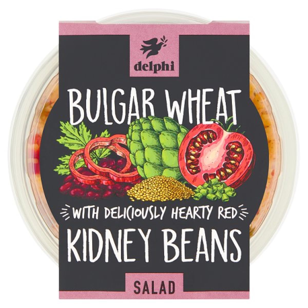 Delphi Bulgar Kidney Beans Salad 200g