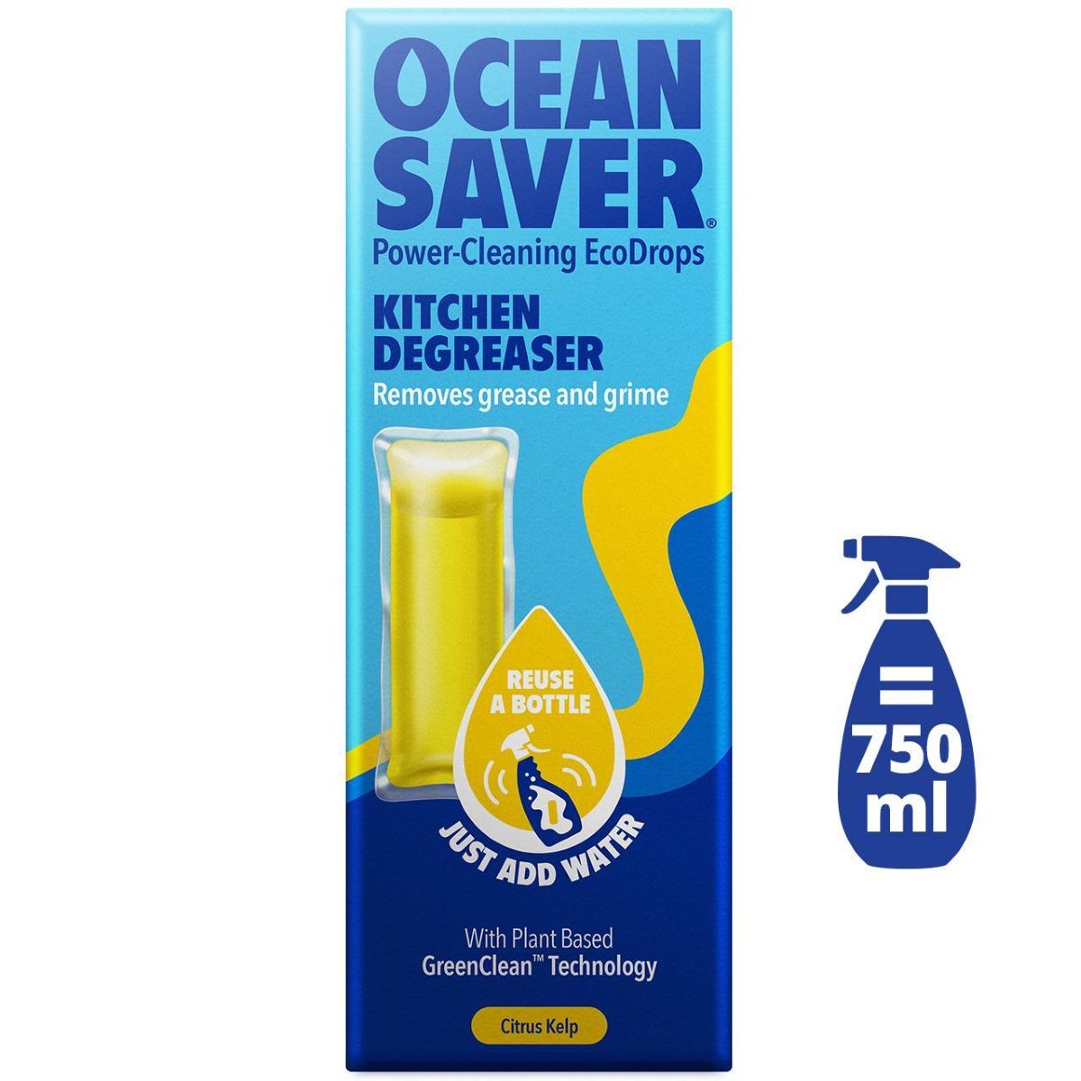 OceanSaver Kitchen Degreaser Citrus Kelp 10ml