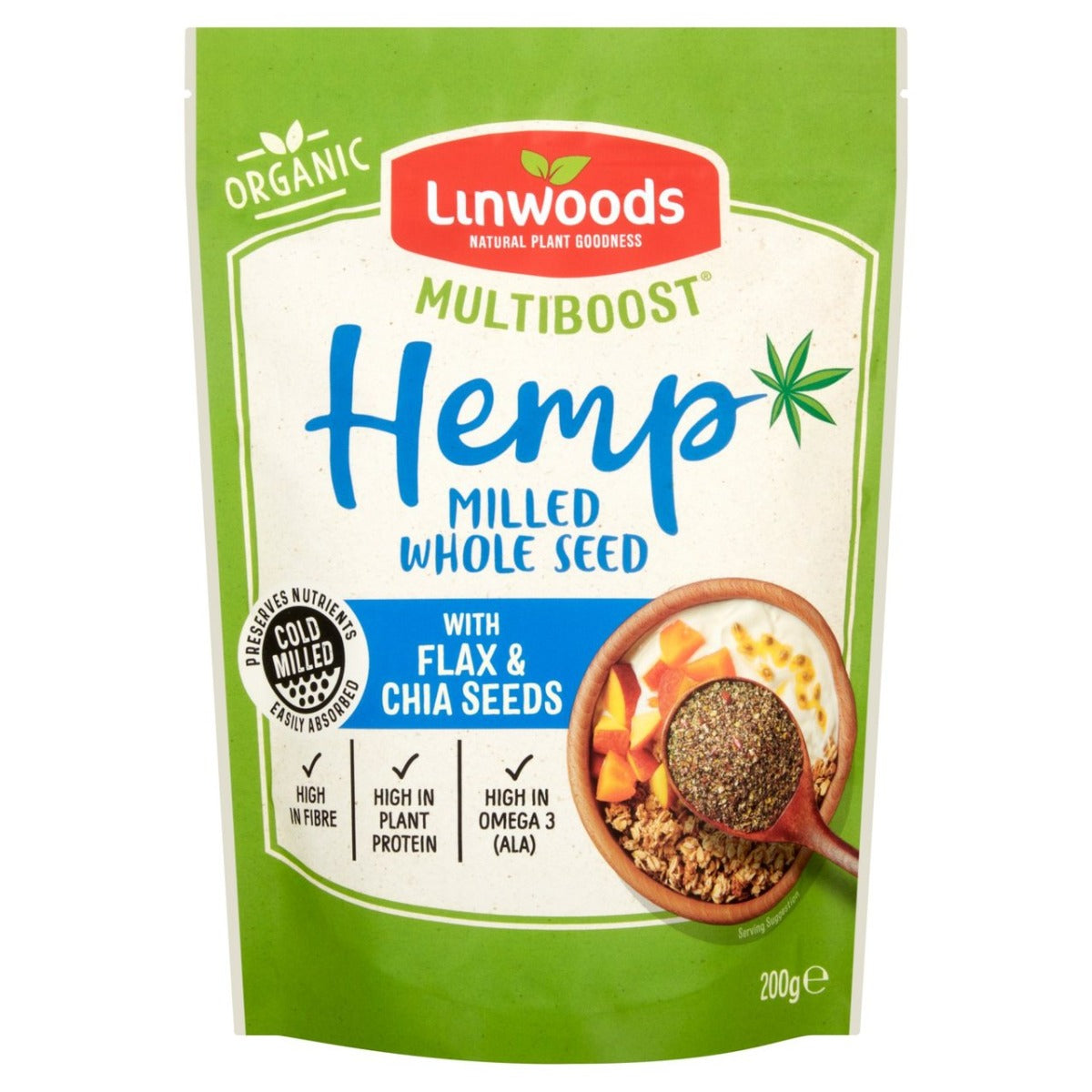 Linwoods Multi Boost Milled Hemp, Flax & Chia 200g