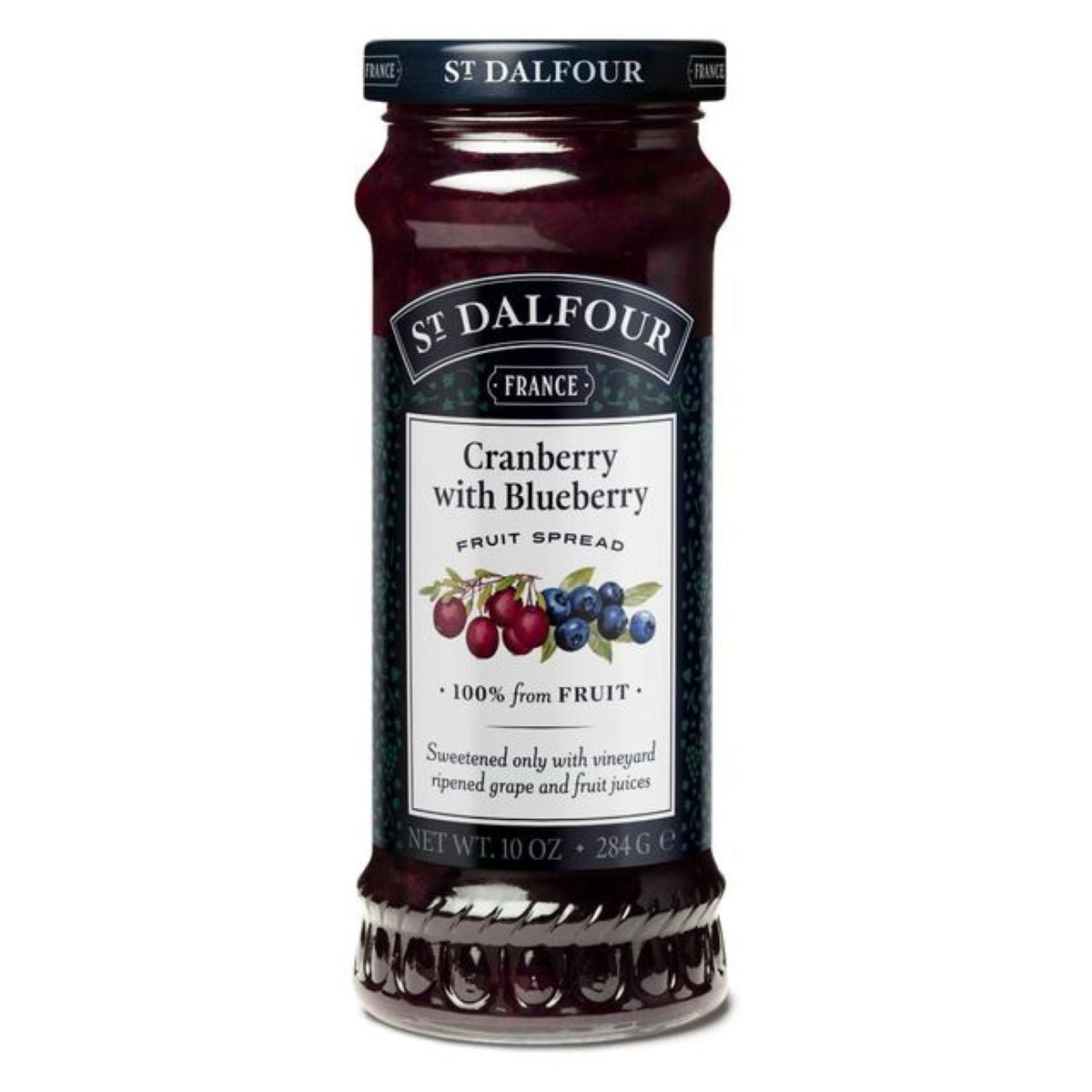 St Dalfour - Cranberry with Blueberry 284g