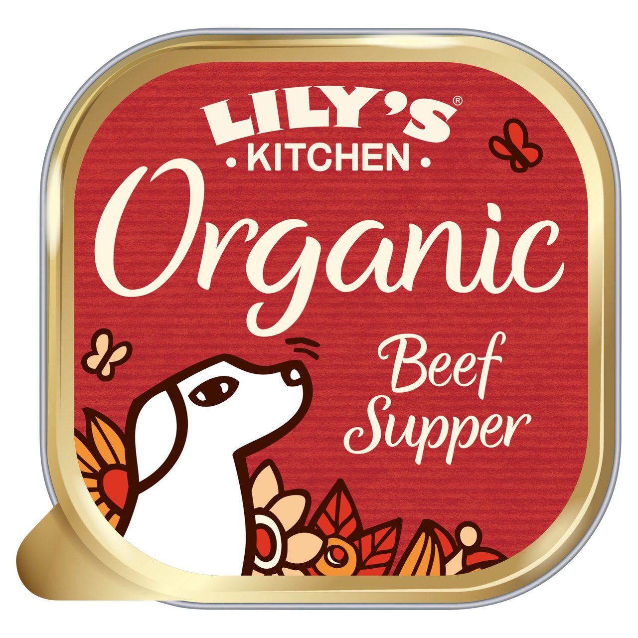 Lily's Kitchen Organic Beef & Spelt Supper for Dogs 150g