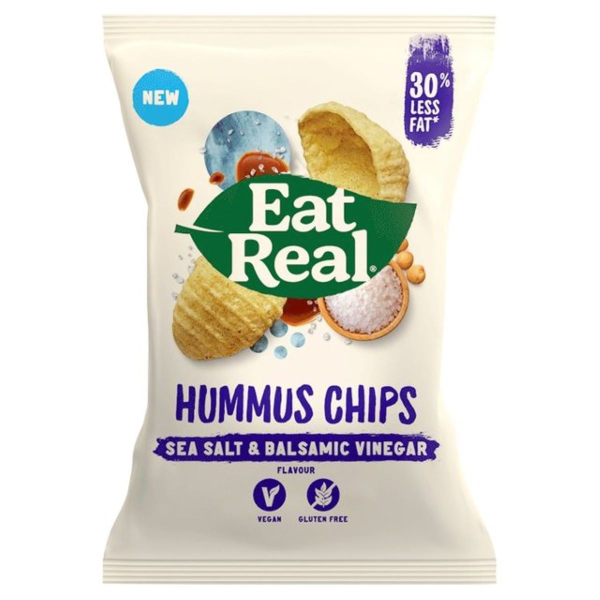 Buy Eat Real Balsamic Vinegar and Sea Salt Chips London