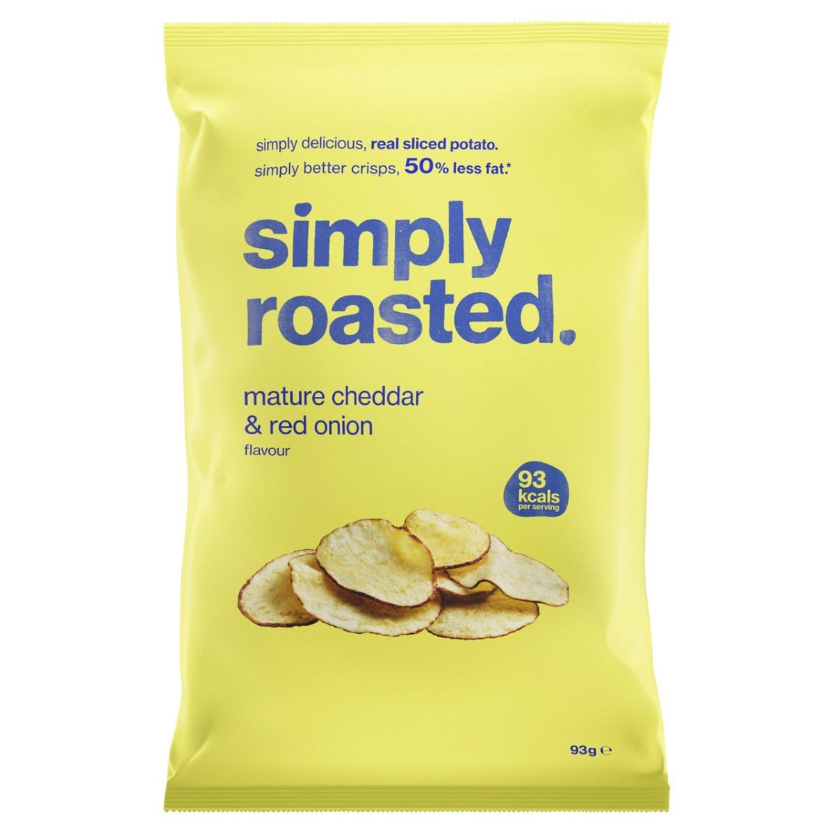 Simply Roasted Mature Cheddar & Red Onion 93g