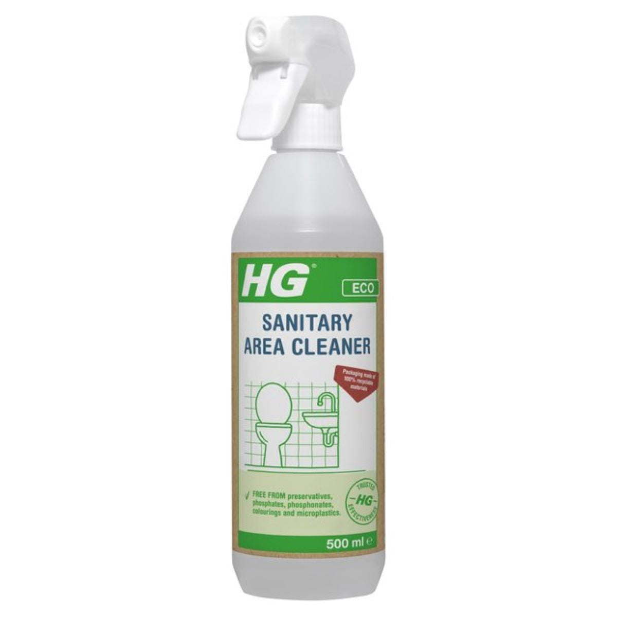 HG ECO sanitary area cleaner 500ml