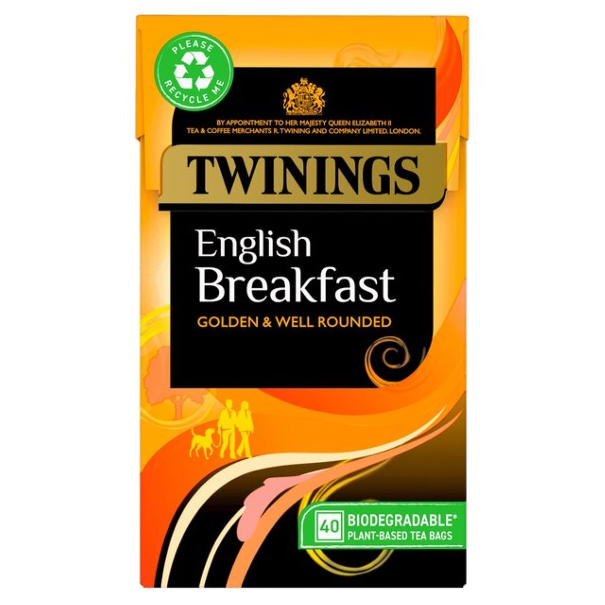 Twinings English Breakfast Tea 40 Tea Bags 40 per pack 100g