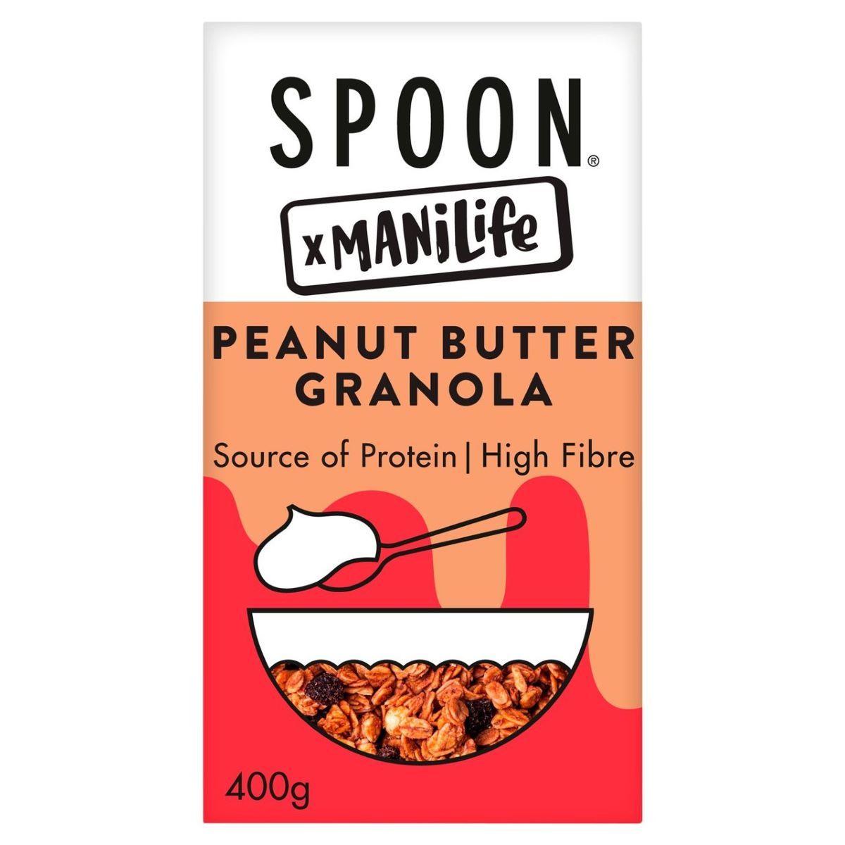 Spoon x Manilife Peanut Butter Granola 400g