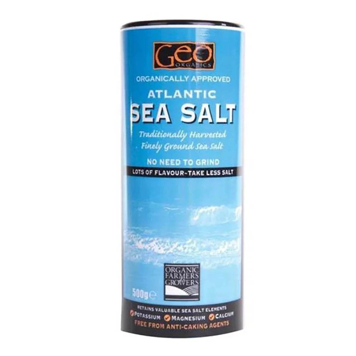 Geo Organic Atlantic Sea Salt 500g