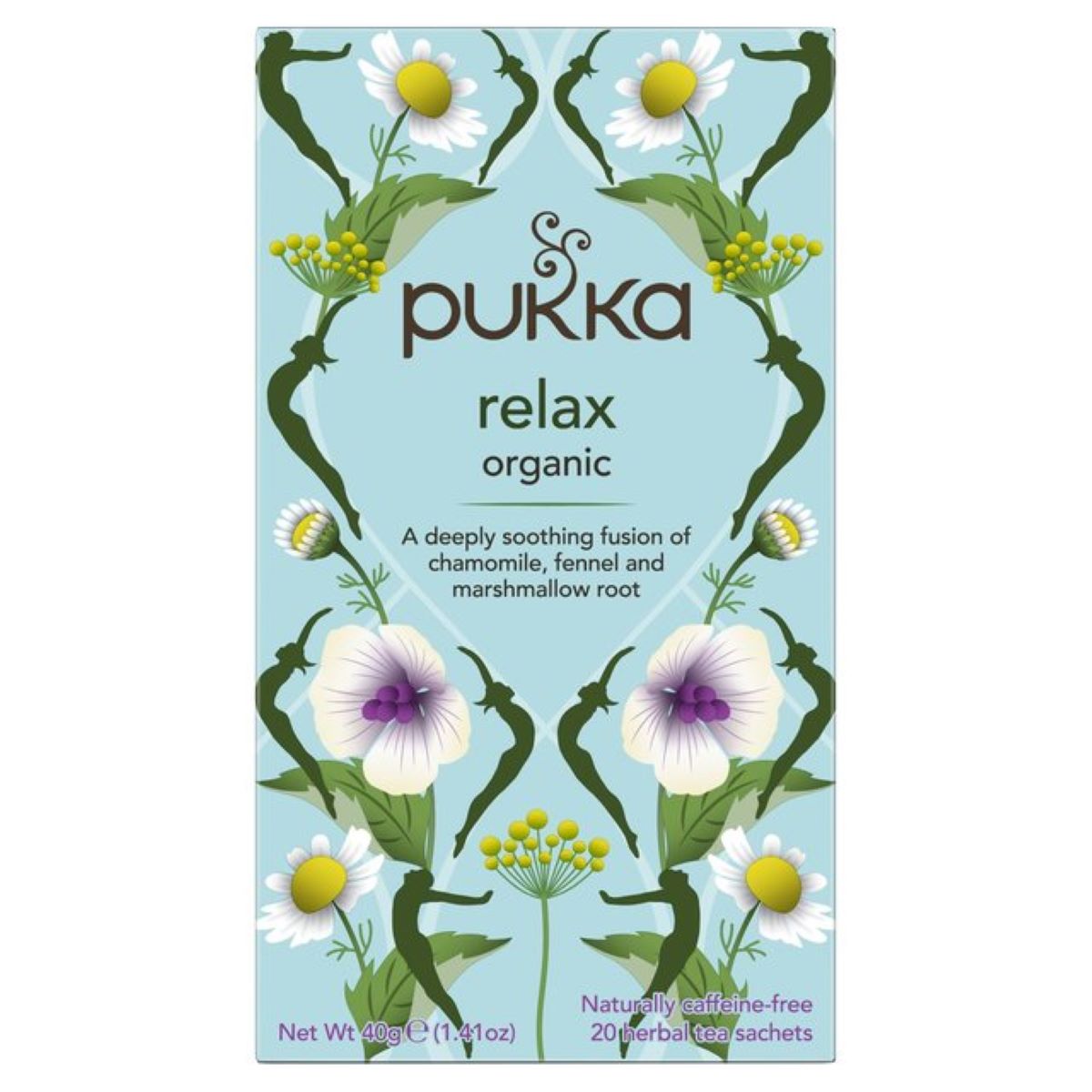 Pukka Organic Relax Tea Bags 20 per pack 40g