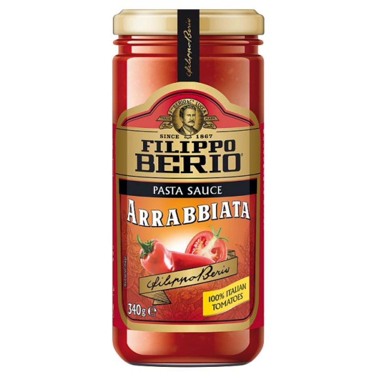 Filippo Berio Tomato Arrabbiata Pasta Sauce 350g  in UK