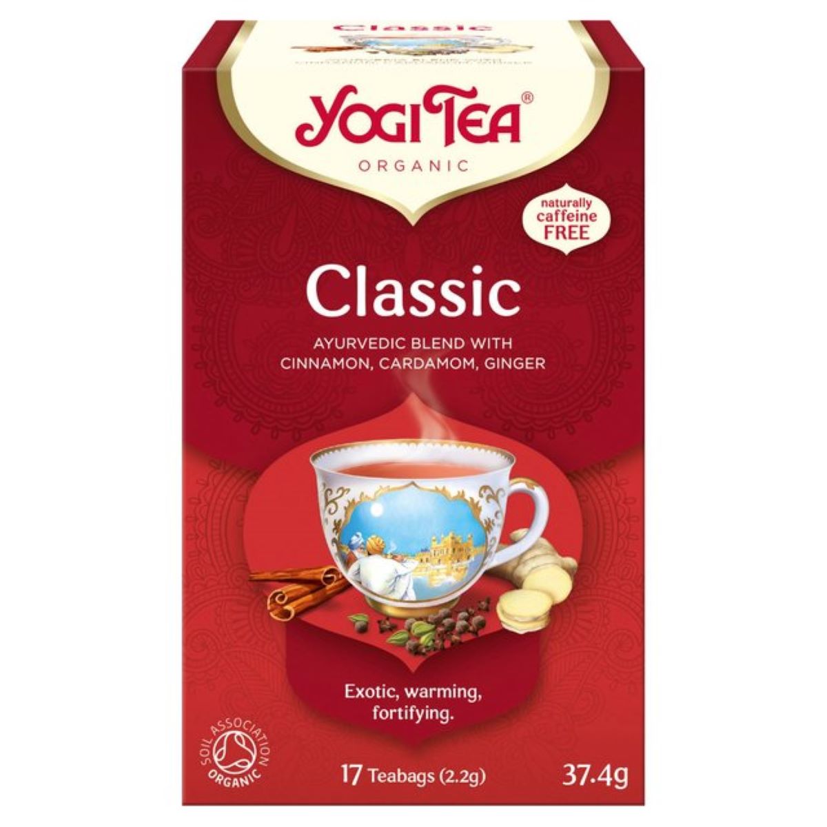 Yogi Tea Classic Organic Tea Bags 17 per pack 37.4g