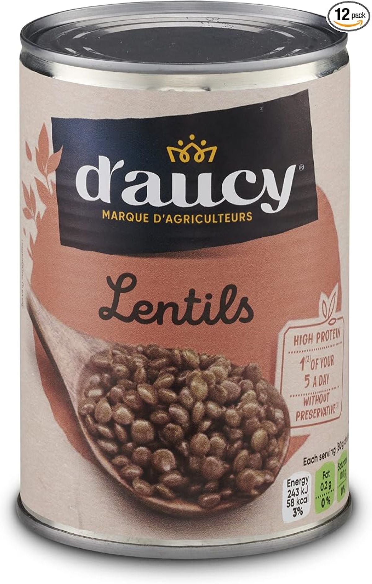 D'aucy Lentils 400 g