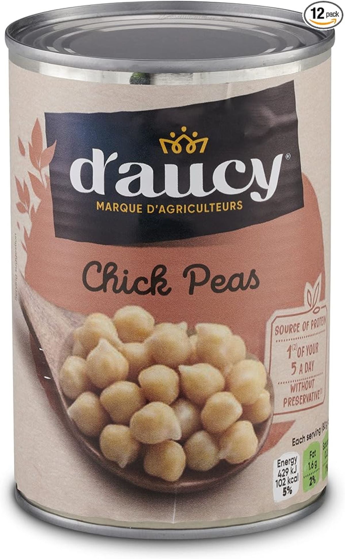 D'aucy Chick Peas 400 g