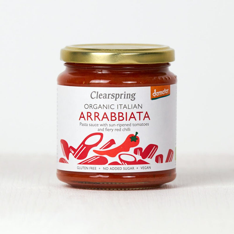 Clearspring Demeter Organic Arrabbiata Pasta Sauce 300g