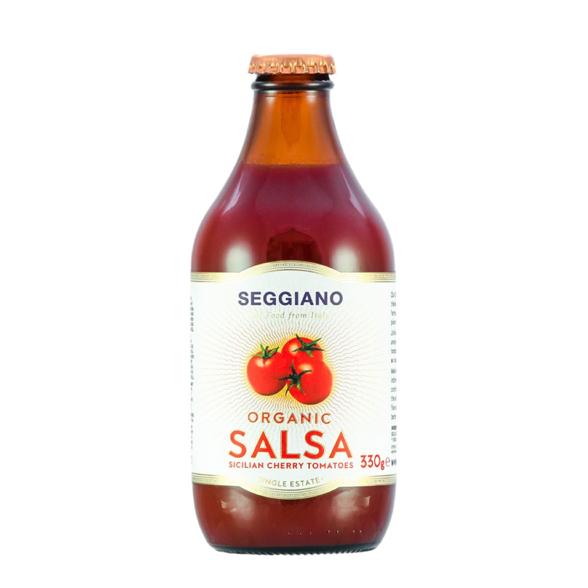 Organic Sicilian Cherry Tomato Salsa 330g