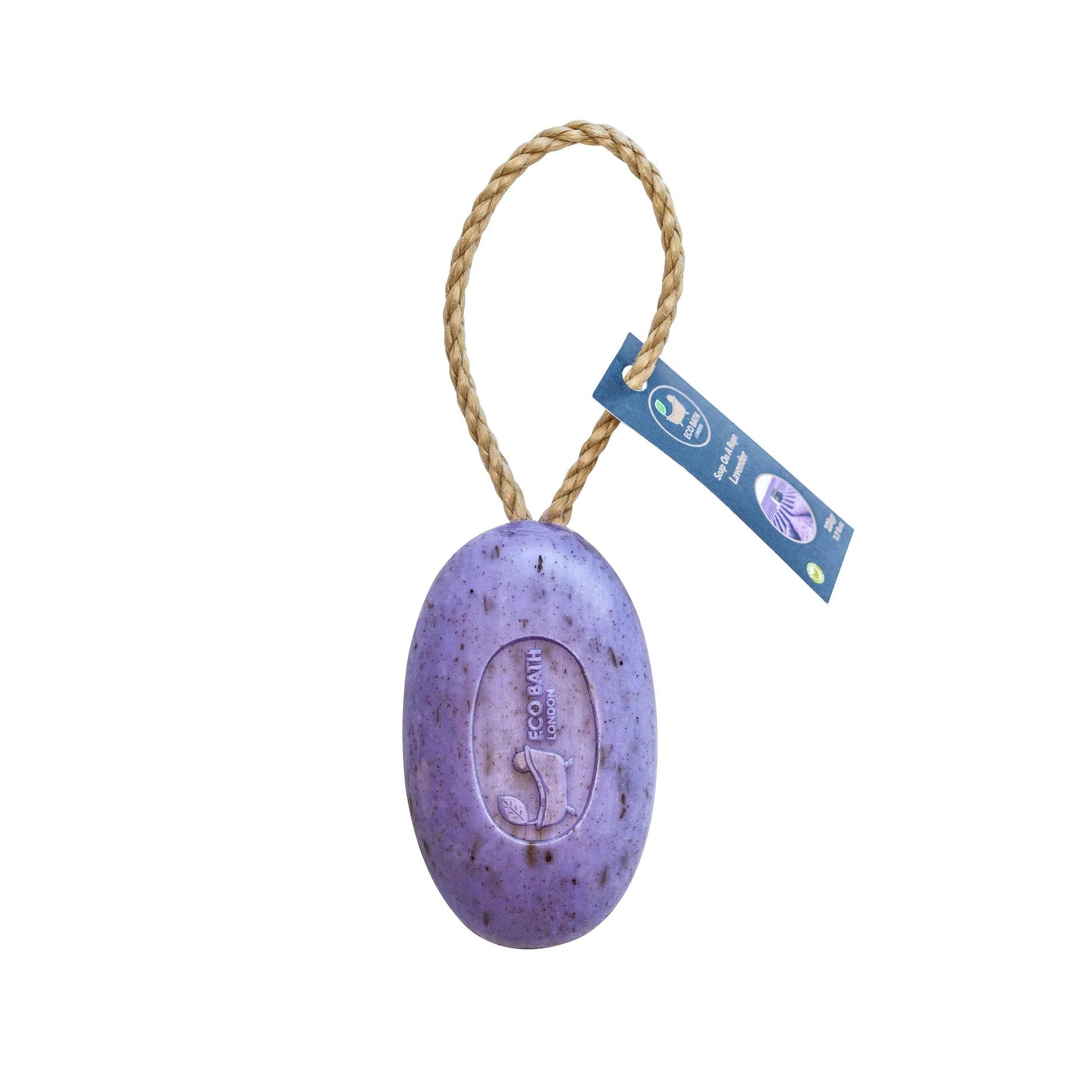 Eco Bath Lavender Soap On A Rope - 220g