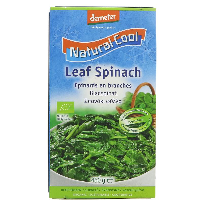 Natural Cool Organic Demeter Spinach Leaves