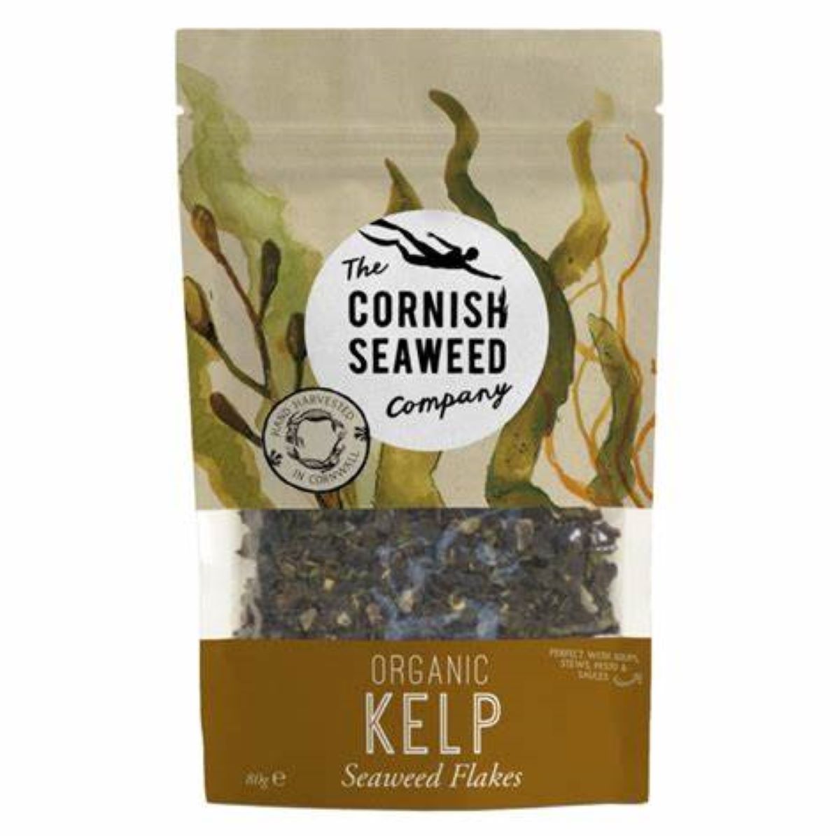 The Cornish Seaweed Company Kelp Flakes Organic 60g