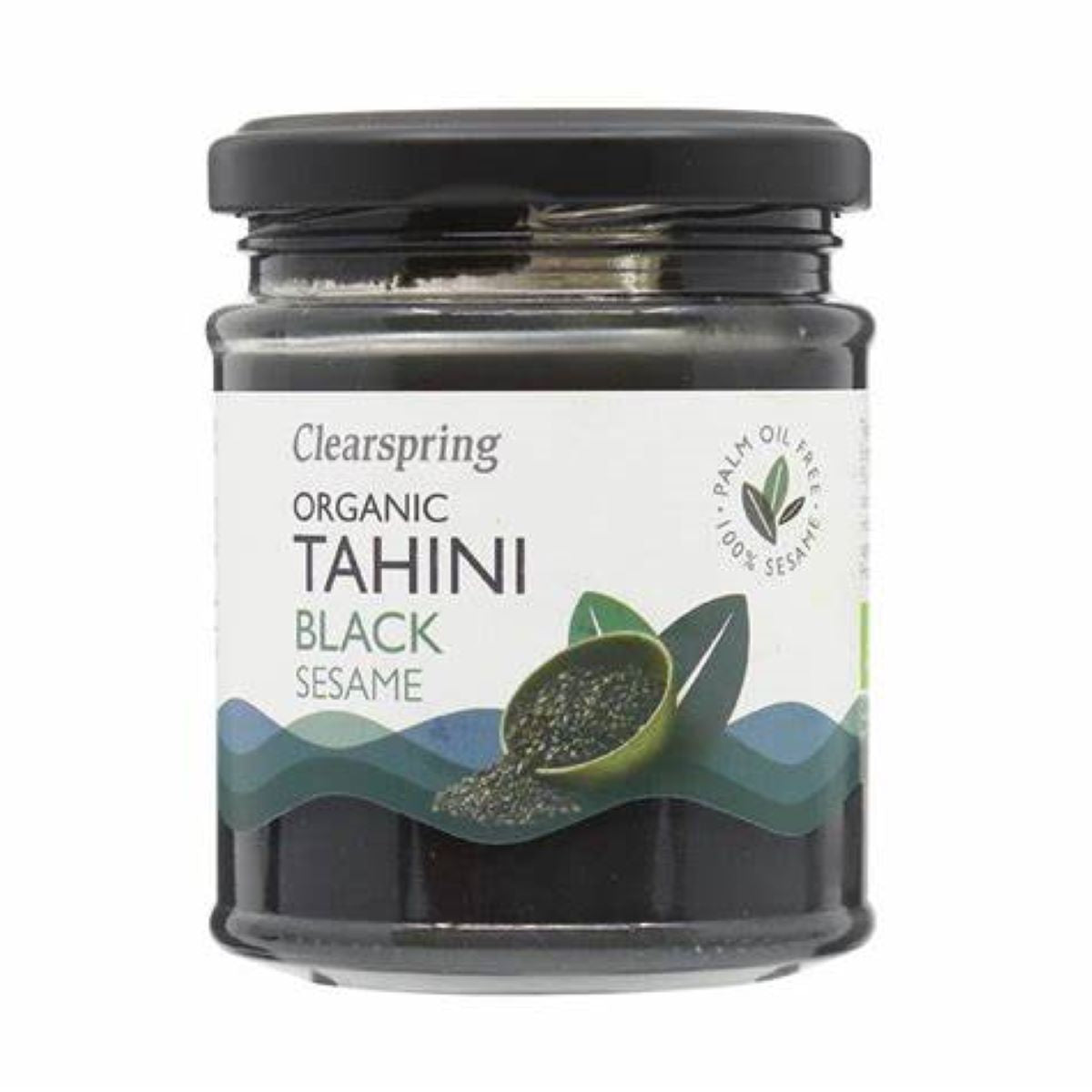 Clearspring Organic Tahini - Black Sesame 170g