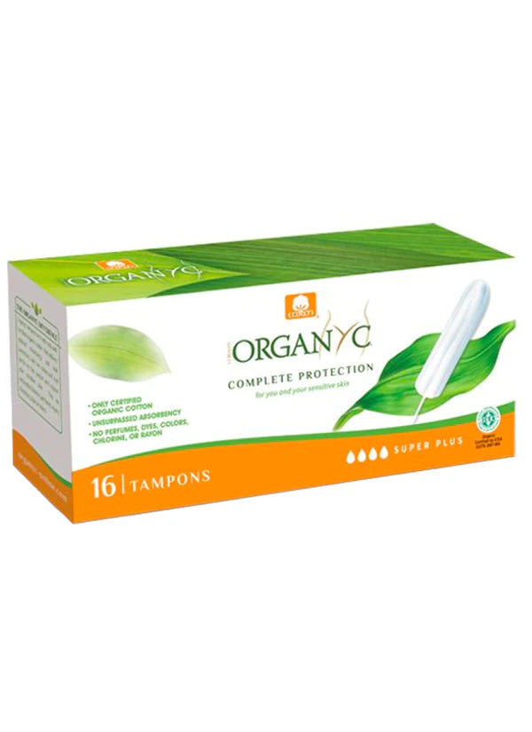Organyc Complete Protection Super Plus 16 Tampons