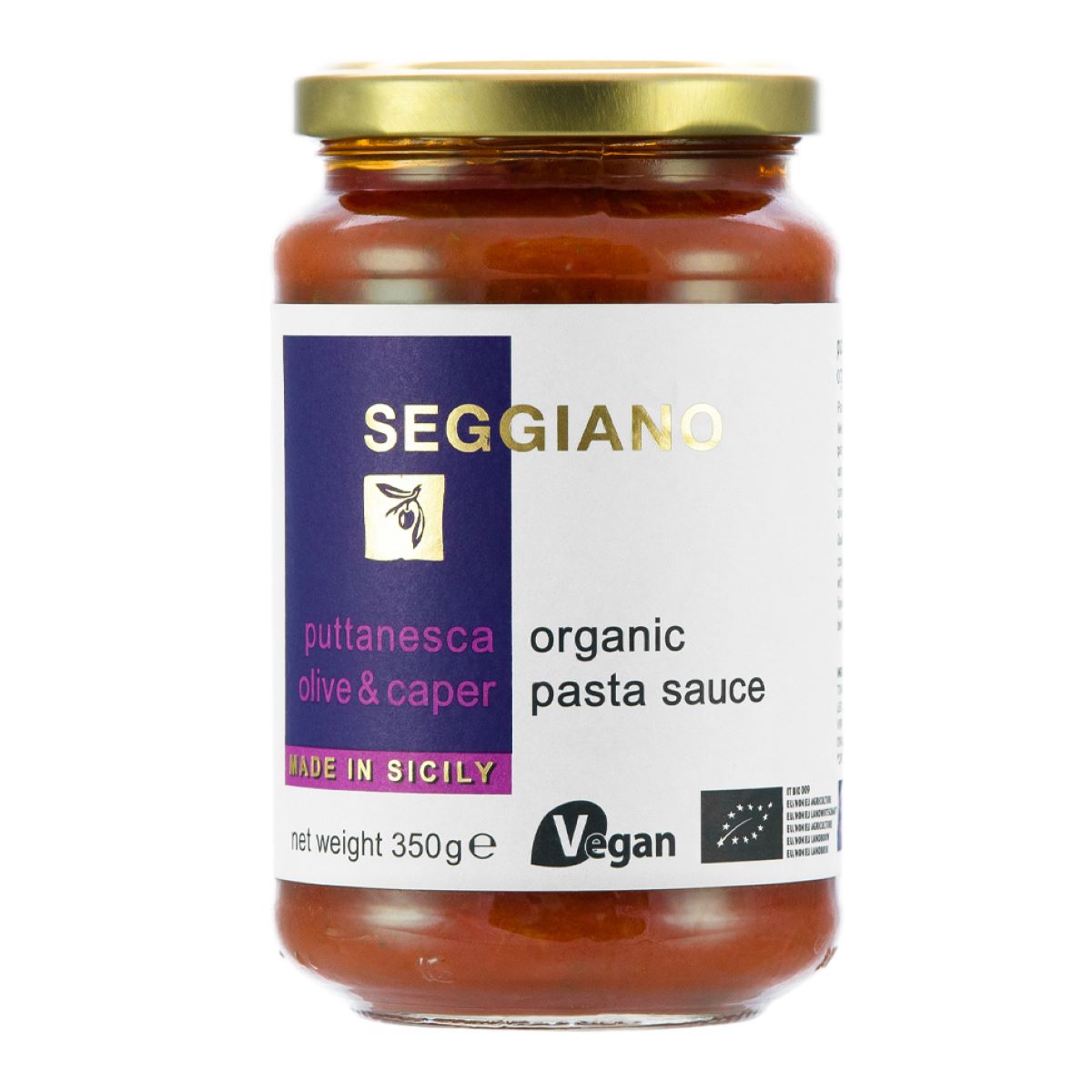 Seggiano Organic Puttanesca Pasta Sauce 350g