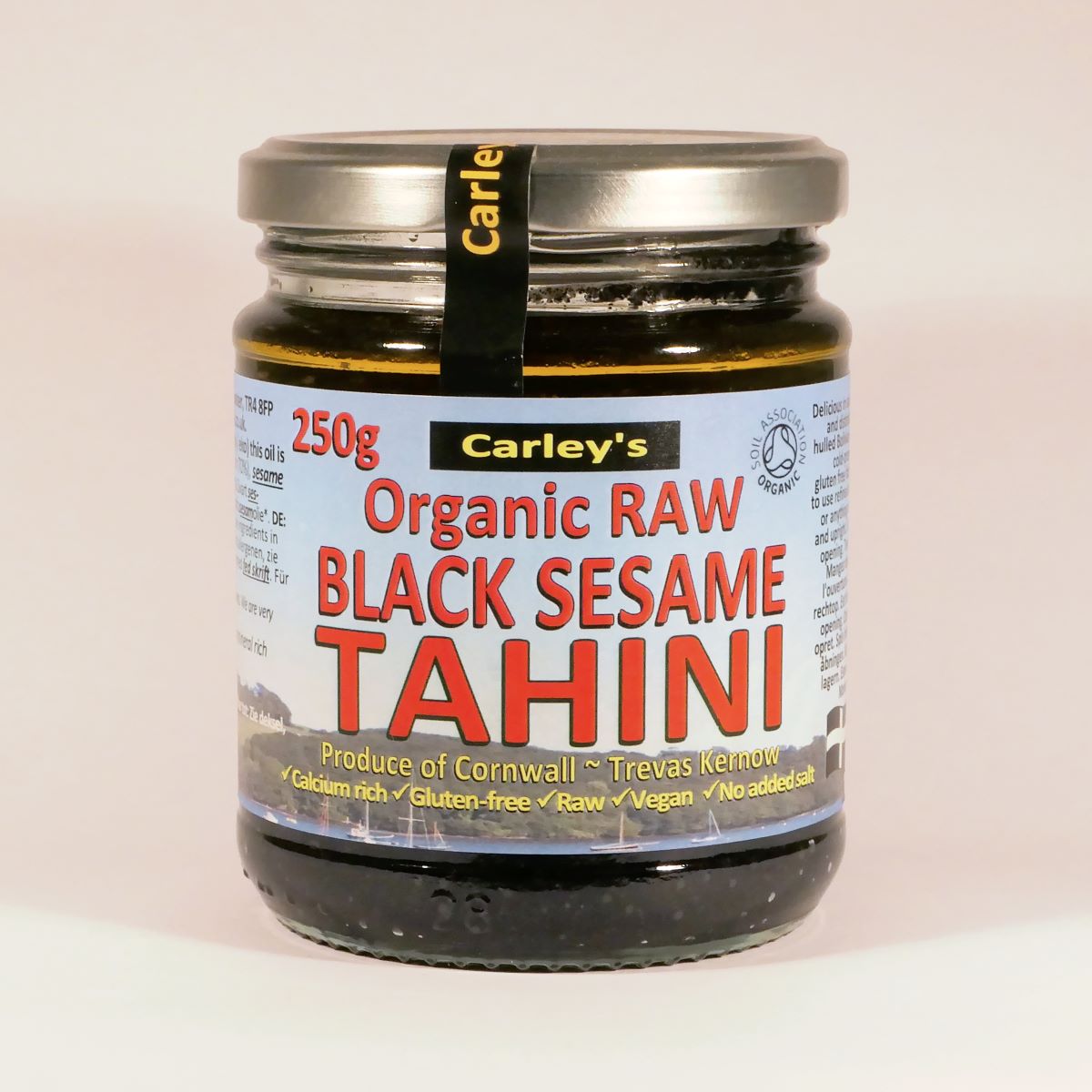 Organic Raw Black Sesame Tahini 250g
