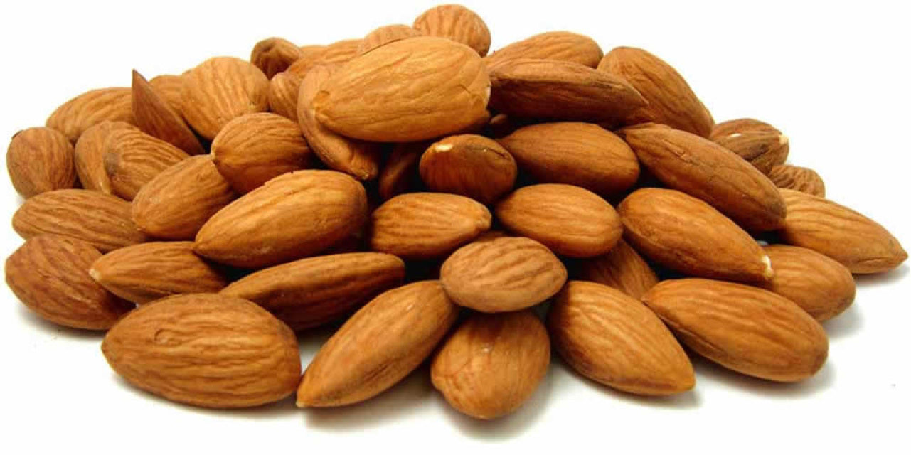 Whole Raw Almonds 125g