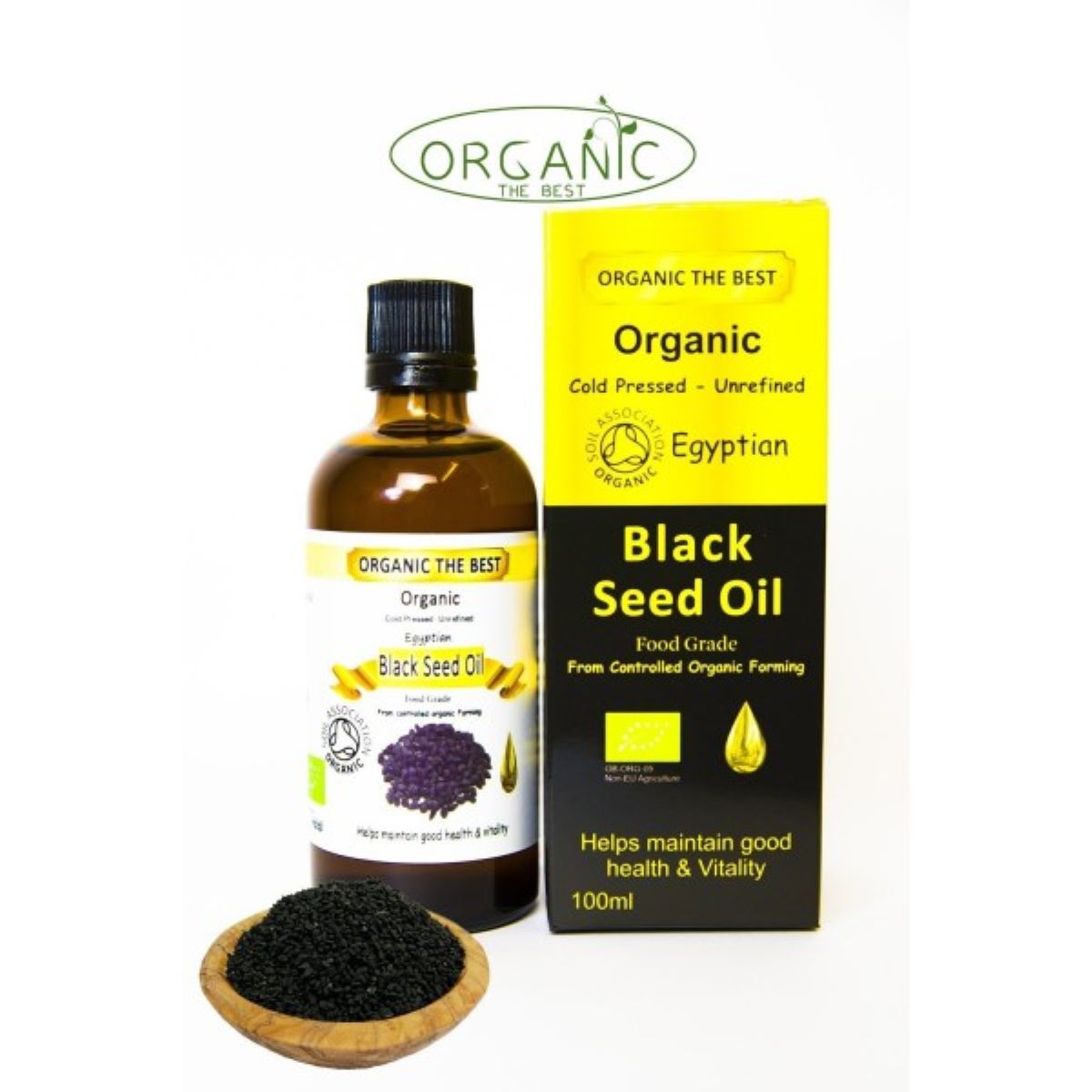 Organic The Best Egyptian Black Seed Oil 100ml