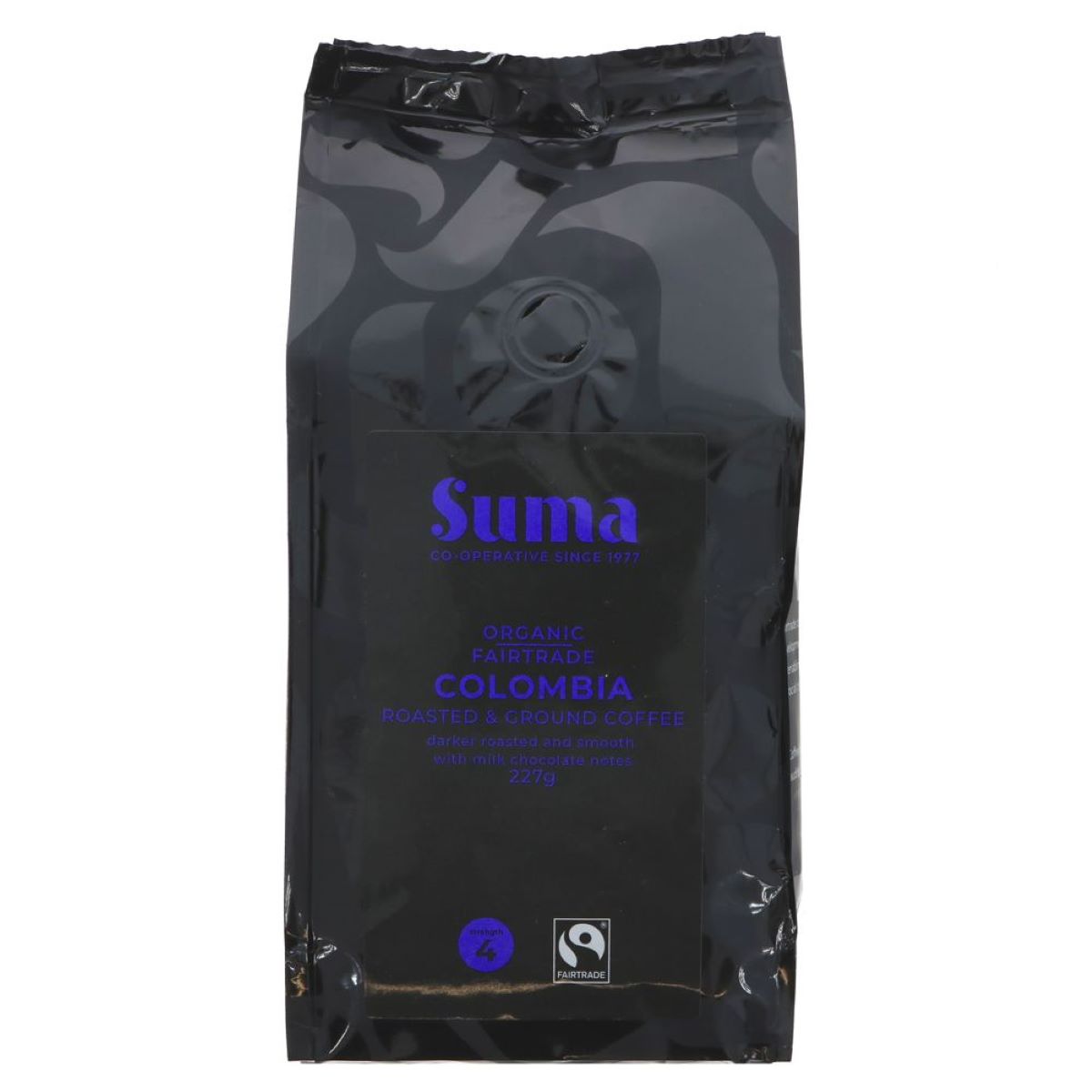 Suma Organic Fairtrade Colombia Coffee Roasted & Grounded 227g