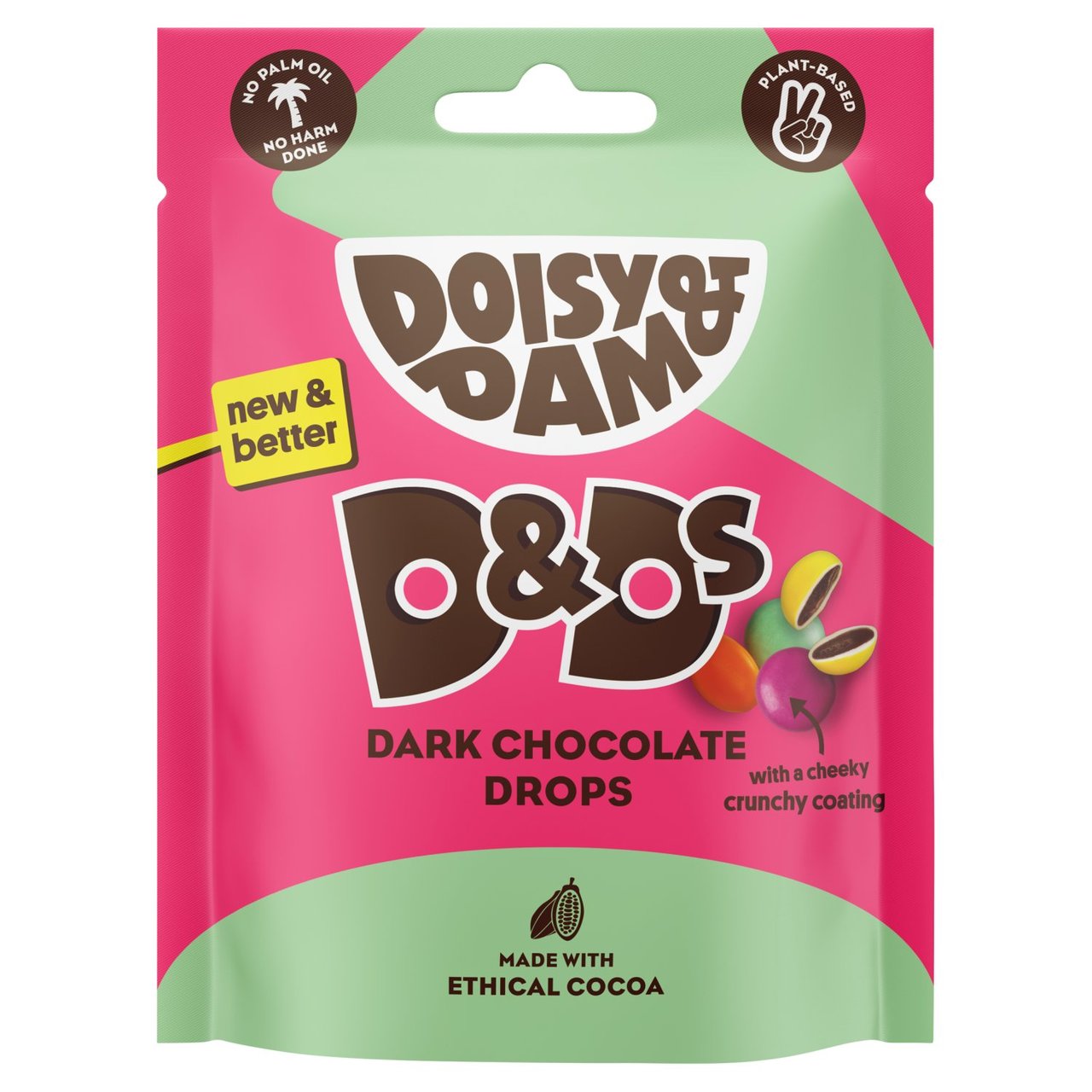 Doisy & Dam Vegan Chocolate D&Ds 80g