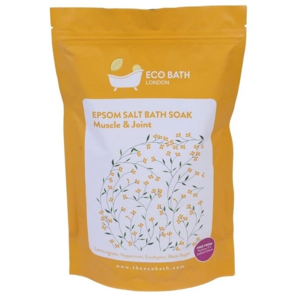 Eco Bath Epsom Salt Bath Soak Muscle & Joint 1000 Grams Brand: Eco Bath