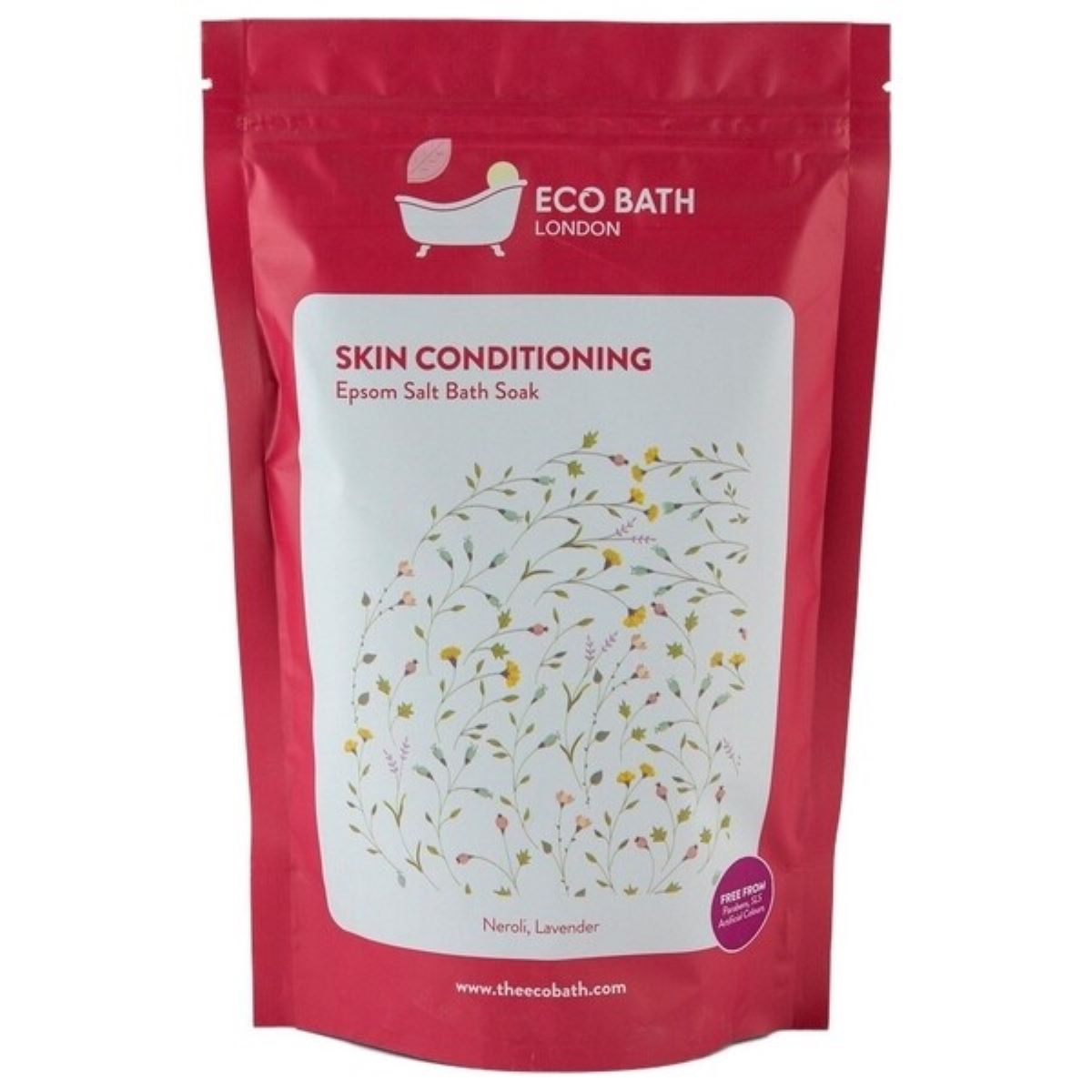 Eco Bath Epsom Salt Bath Soak Skin 1000 grams