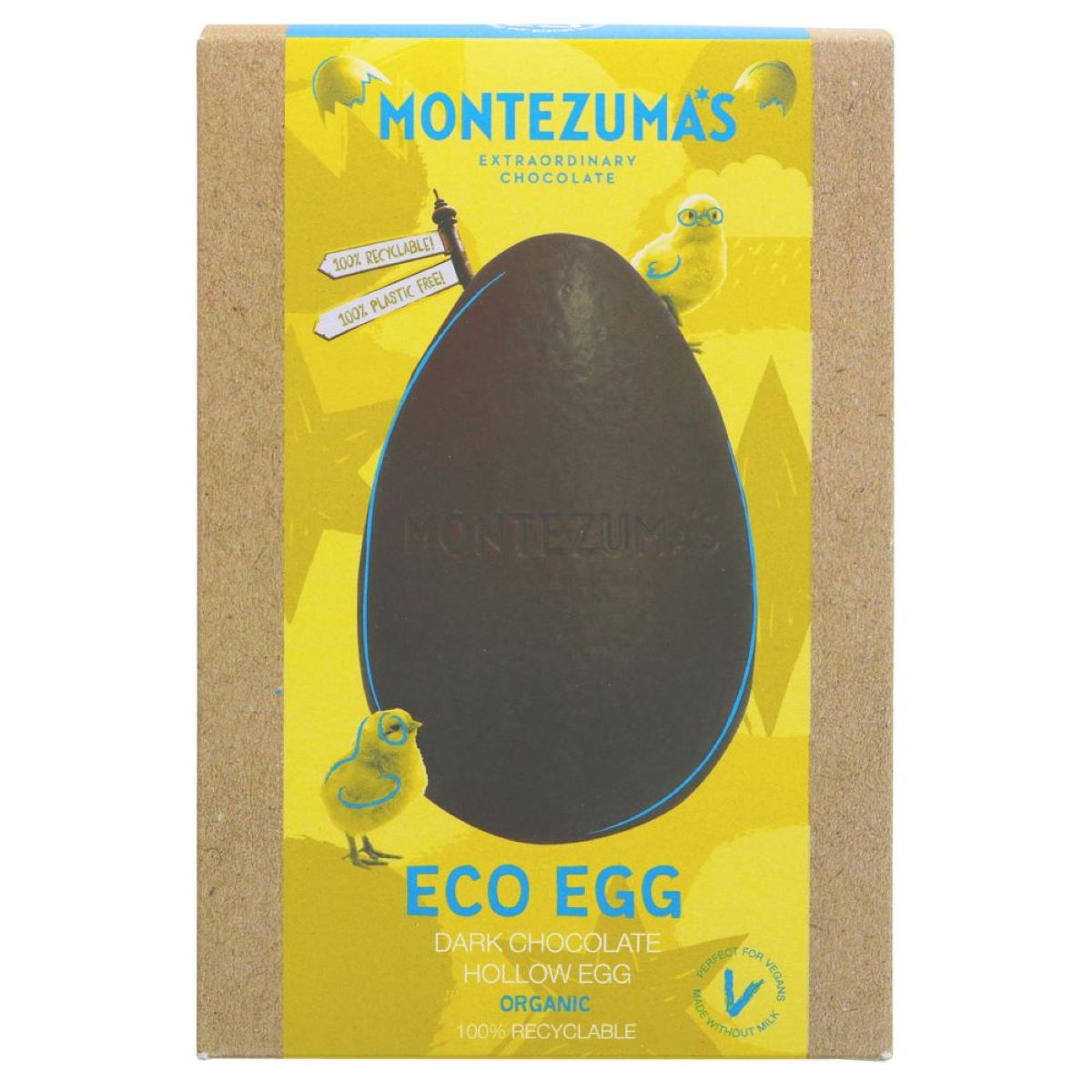 Montezuma's Organic Dark Chocolate Eco Egg 150g