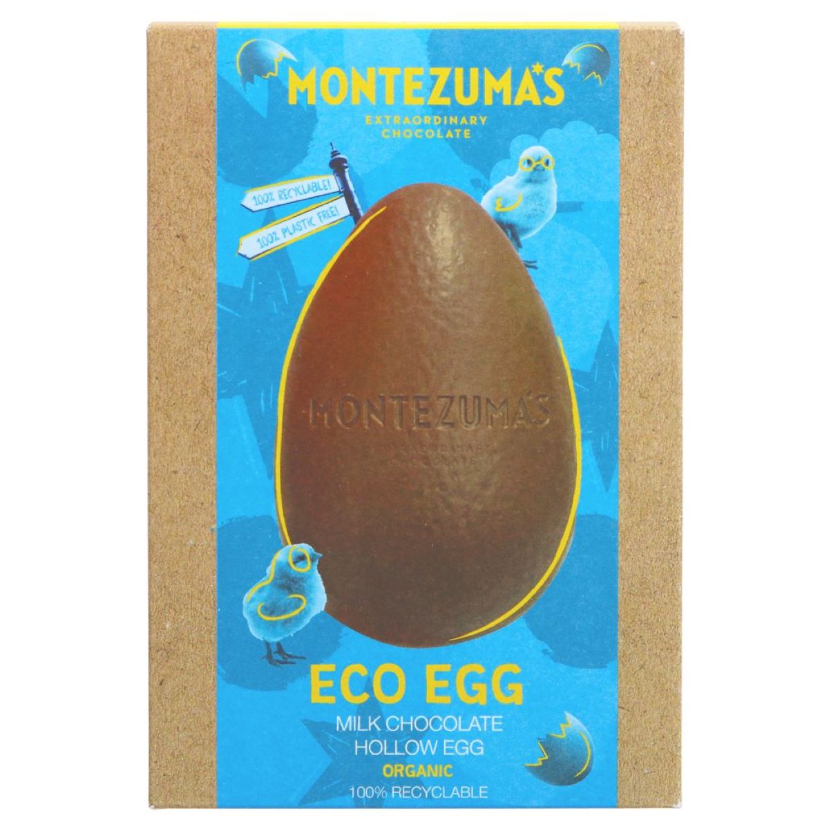 Montezuma's Organic Milk Chocolate Eco Egg 150g