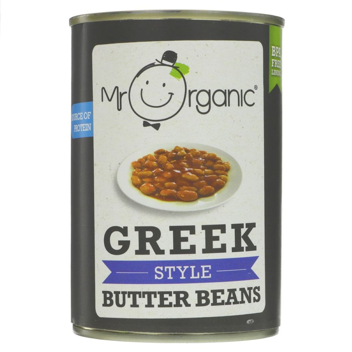 Mr Organic Greek Style Butter Beans 400g