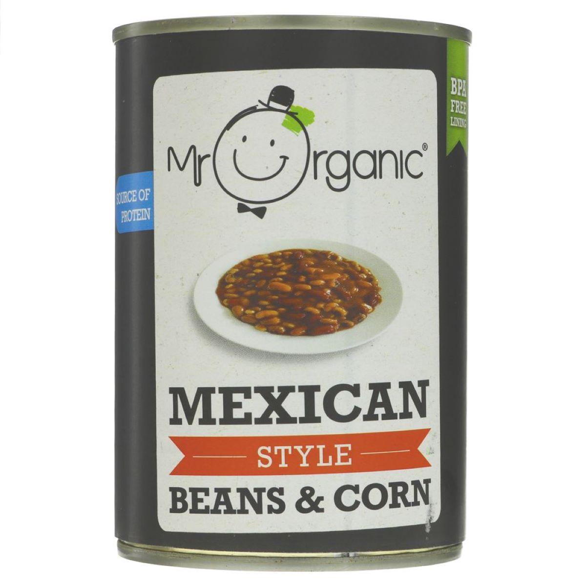 Mr Organic Mexican Style Beans & Corn 400g