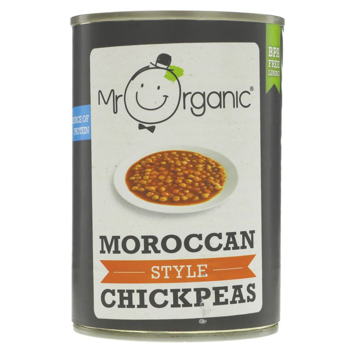 Mr Organic Moroccan Style Chickpeas 400g