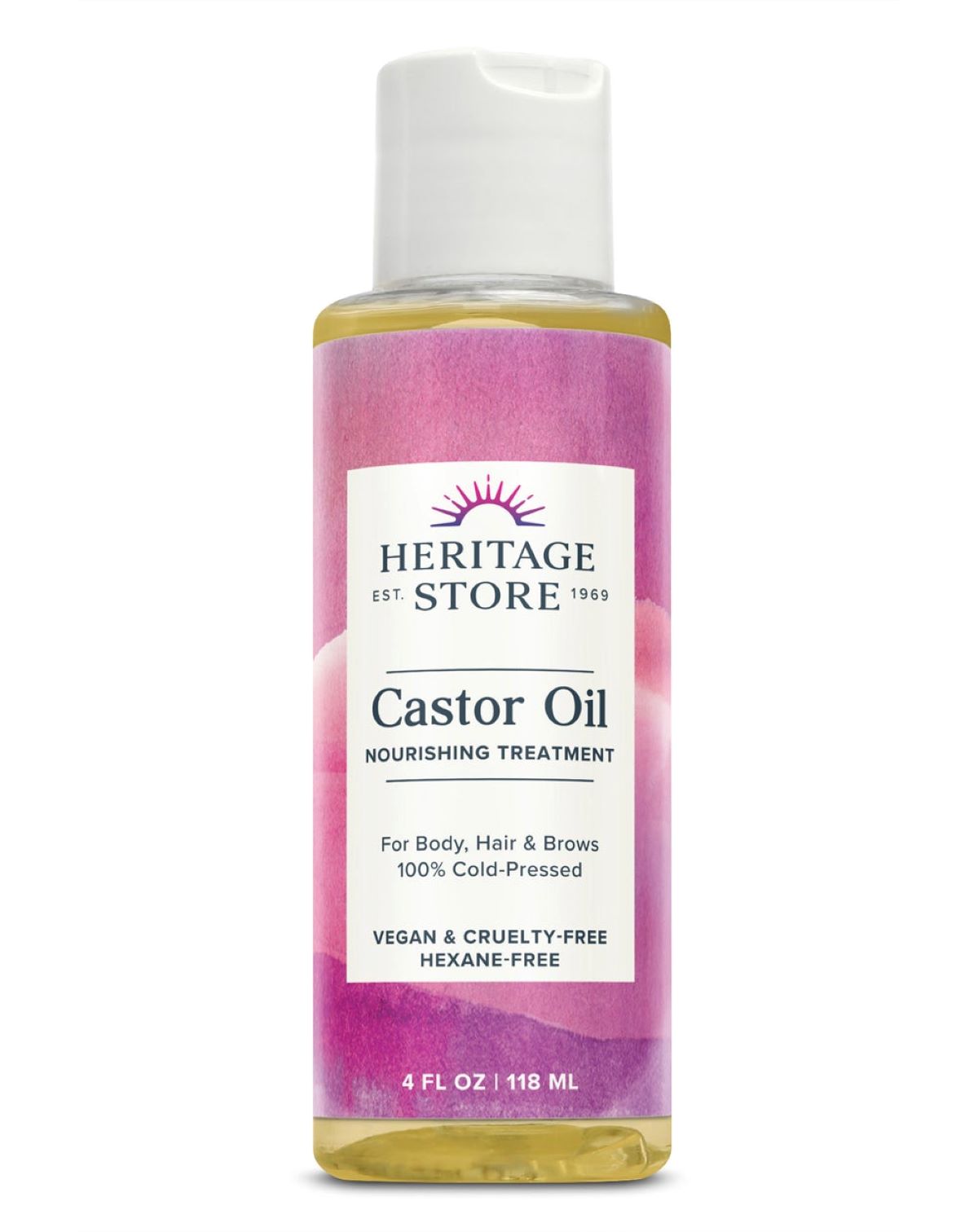 Heritage Store, Castor Oil (118 ml)